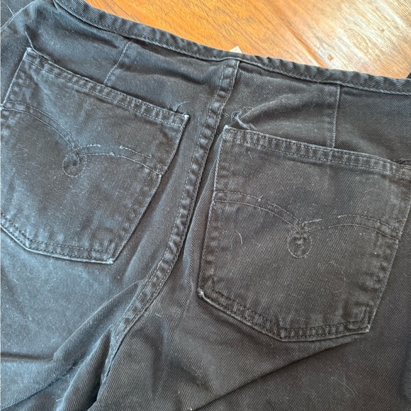 Vintage Billy Blues  Black Wide Leg Women's Jeans #skater - Picture 3 of 3